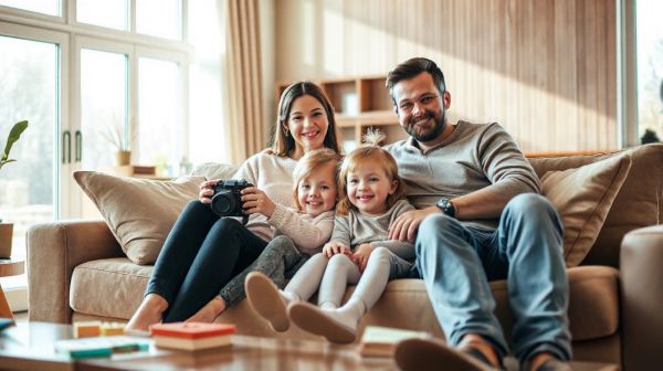 Comment organiser une séance photo familiale mémorable à domicile
