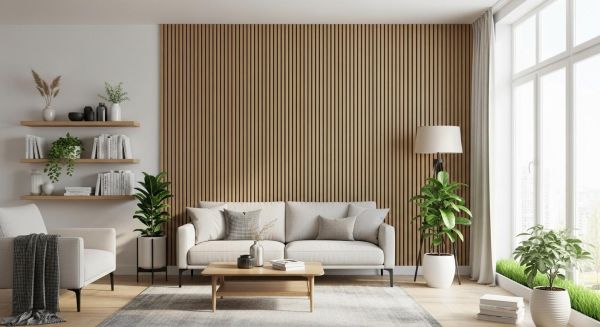 Le panneau mural bois : la solution déco tendance et chaleureuse chez vous