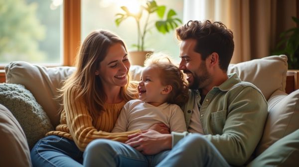 Profitez d'une séance photo familiale à domicile facilement